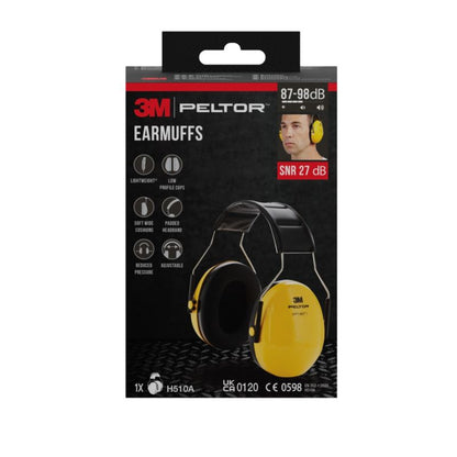3M PELTOR Optime I H510A høreværn SNR 27 dB gul