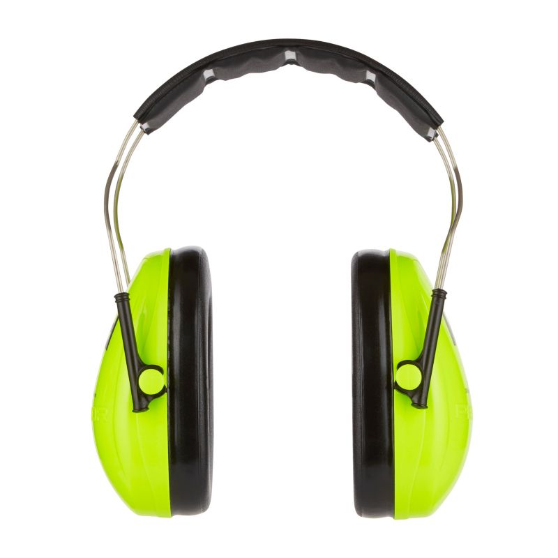 Børne-høreværn 3M PELTOR H510AKG SNR 27 dB i neon-grøn
