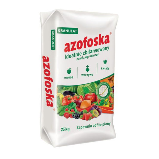 Azofoska granulær gødning 25 kg