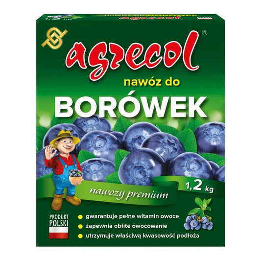Gødning til blåbær Agrecol 1,2 kg