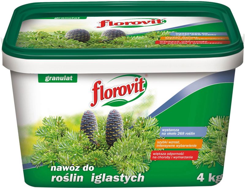 Gødning til nåletræer Florovit 4 kg
