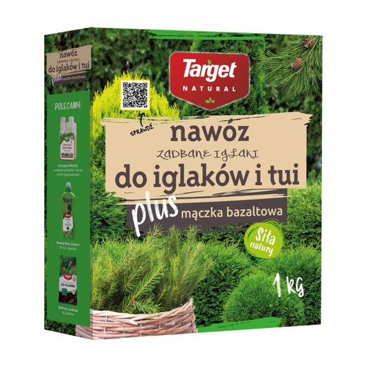 Gødning til nåletræer Target med basaltmel 1 kg