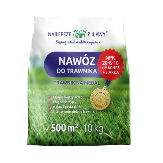 Gødning til græsplæne Najlepsze Trawy fra Iława 10 kg