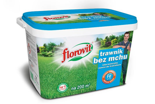 Florovit mosbekæmpende gødning til græsplæner 4 kg