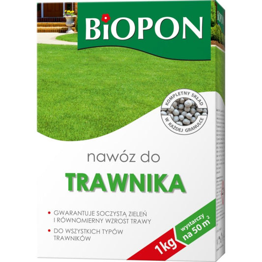 Biopon gødning til græsplæner 1 kg