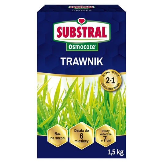 Substral Osmocote gødning til græsplæner 1,5 kg