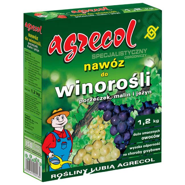 Gødning til vindruer Agrecol 1,2 kg