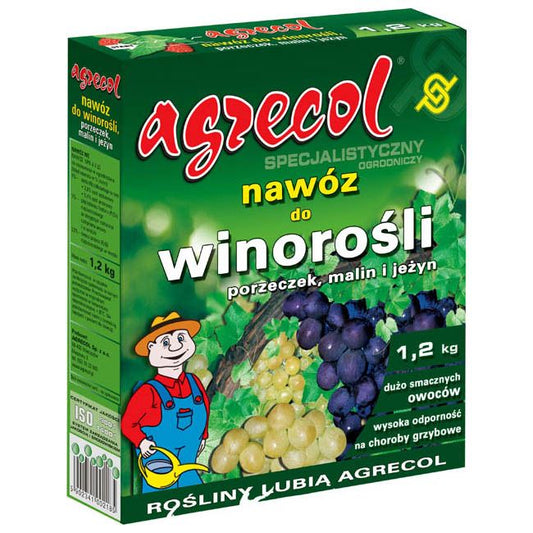 Gødning til vindruer Agrecol 1,2 kg