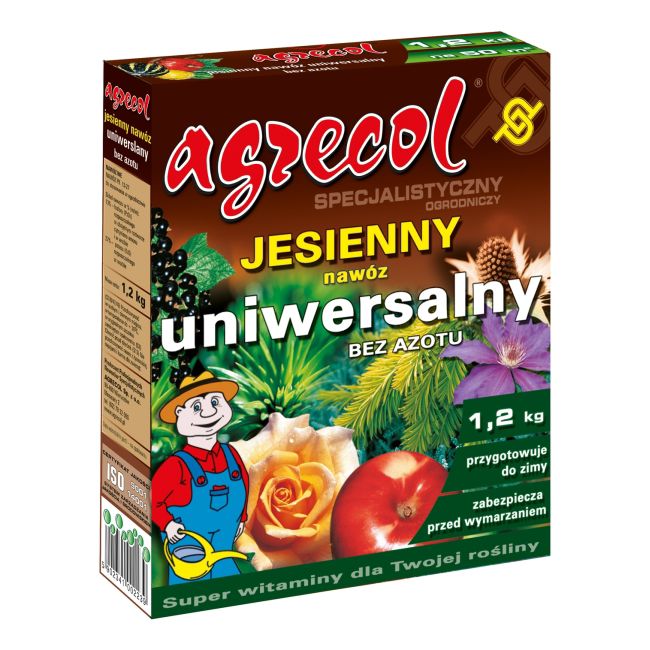 Universalgødning til efteråret Agrecol 1,2 kg uden kvælstof