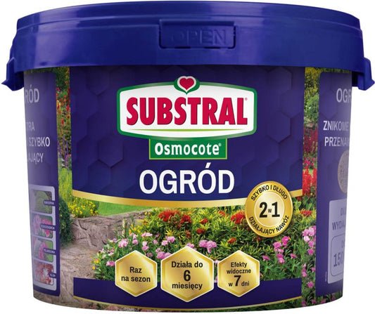 Substral Osmocote 2 i 1 Havegødning 4,5 kg
