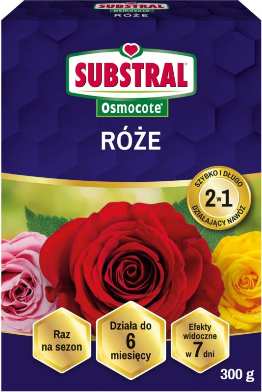 Substral Osmocote 2 i 1 gødning til roser 300 g