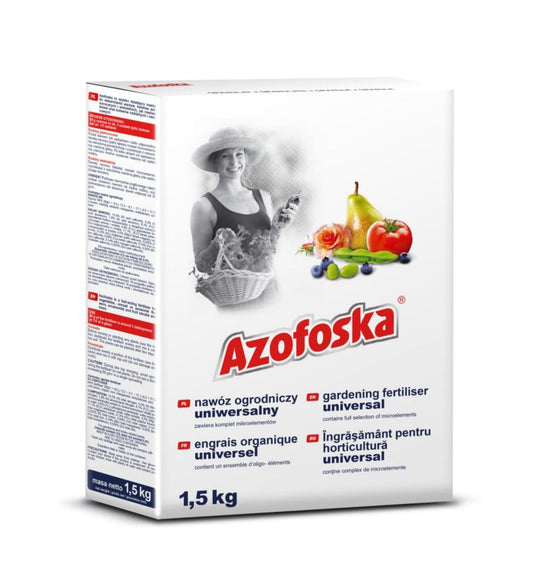 Universalgødning Azofoska granulateret 1,5 kg