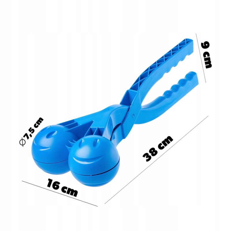 KADAX dobbeltsneboldmaskine til sneboldfremstilling, 1 stk.