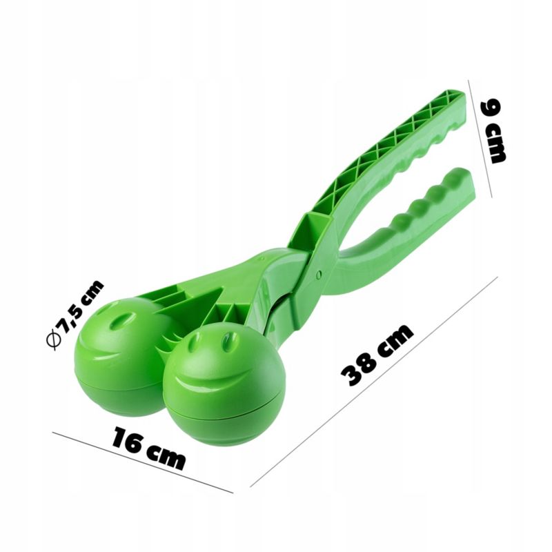 KADAX dobbeltsneboldform til snebolde – 1 stk.