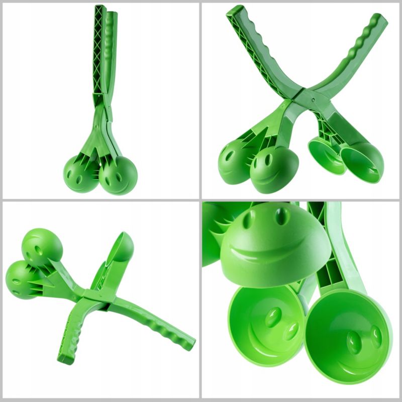 KADAX dobbeltsneboldform til snebolde – 1 stk.