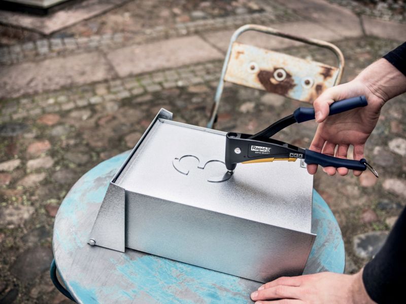 Rapid RP40 Multi nittemaskine til stålnitter med multi-hoved