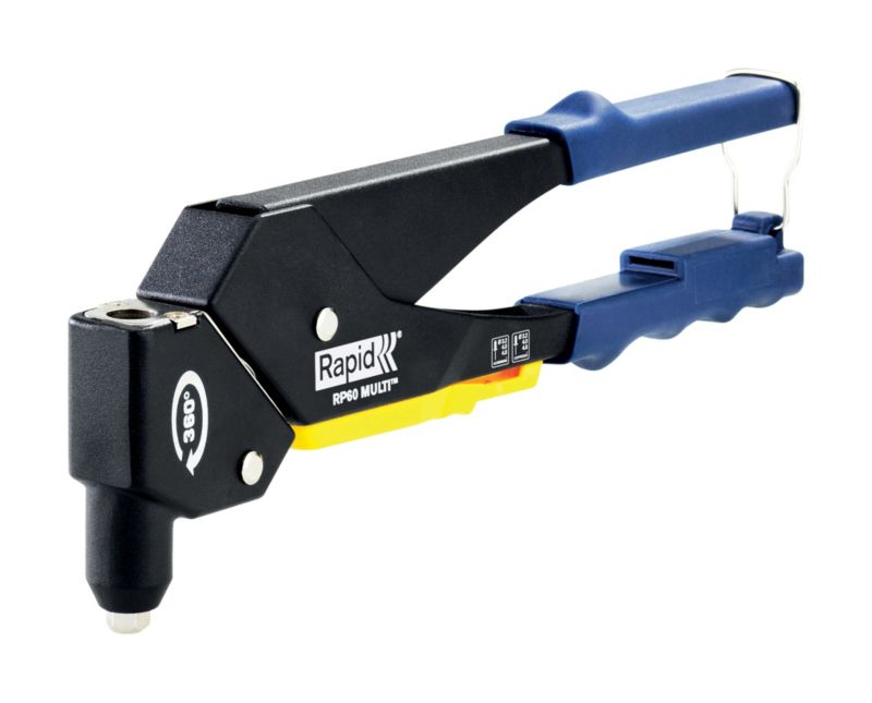 Rotationsnittepistol Rapid RP60 med Multi-hoved