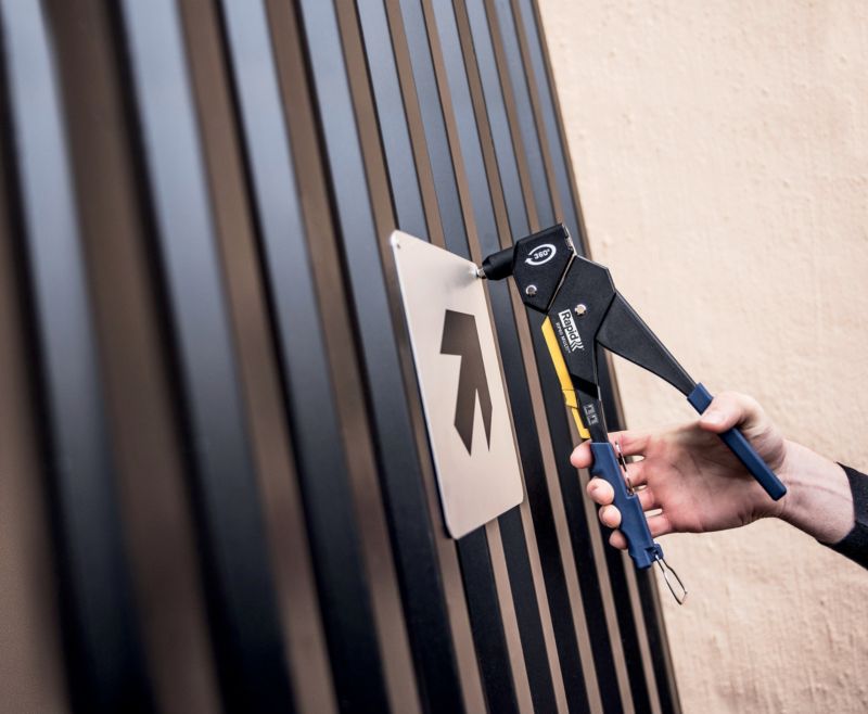 Rotationsnittepistol Rapid RP60 med Multi-hoved