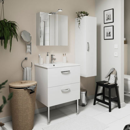 Ben til Aruna-skab i krom