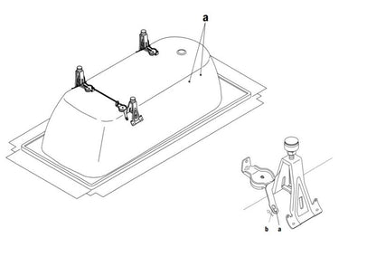 Ben til badekar Kaldewei Allround 5030, 1 stk.