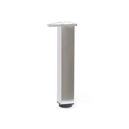 Møbelben Aluminium Justerbar 23,1-24,5 cm Sølv 2 stk. 5059340393773