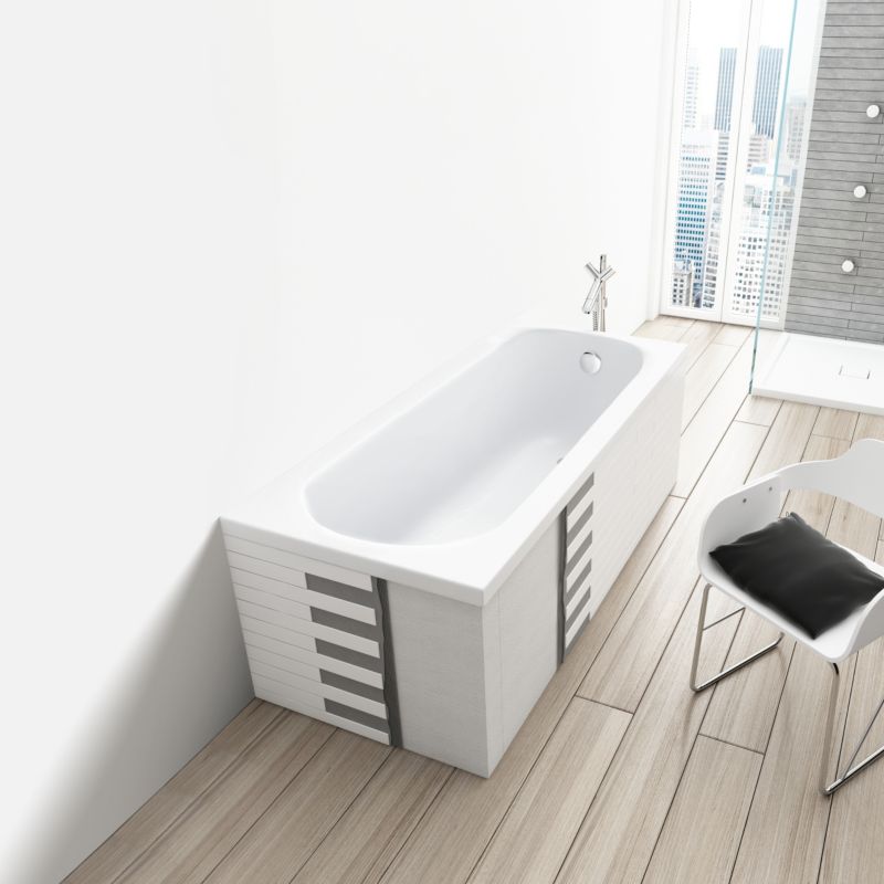 Badekar-bærer til rektangulært badekar 120-140x70x55 cm
