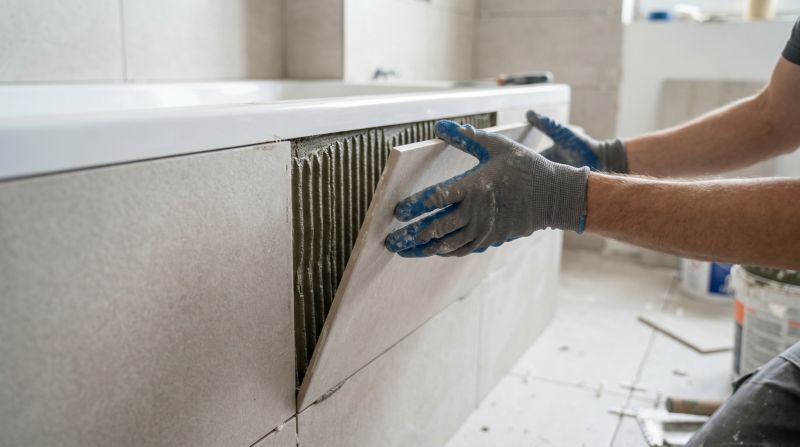 Badekar-bærer til rektangulært badekar 120-140x70x55 cm