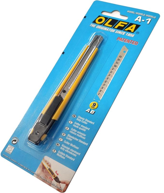 Segmentkniv A1 Olfa 9 mm