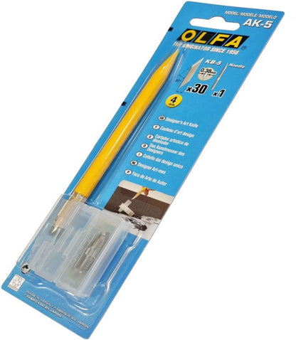 Skalpelkniv AK-5 med 30 udskiftelige klinger