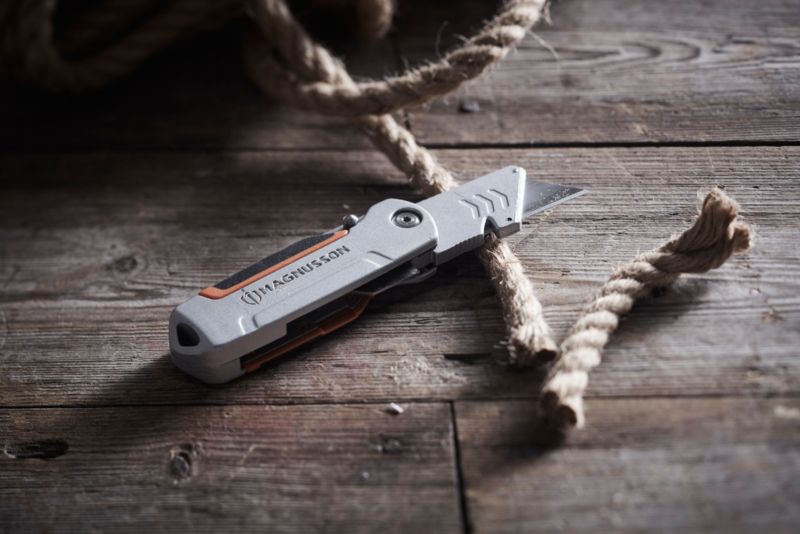 Sammenklappelig Magnusson-kniv med 2 klinger