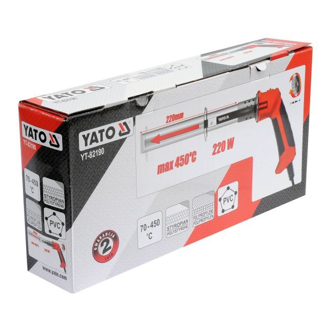 Yato termisk kniv til polystyren