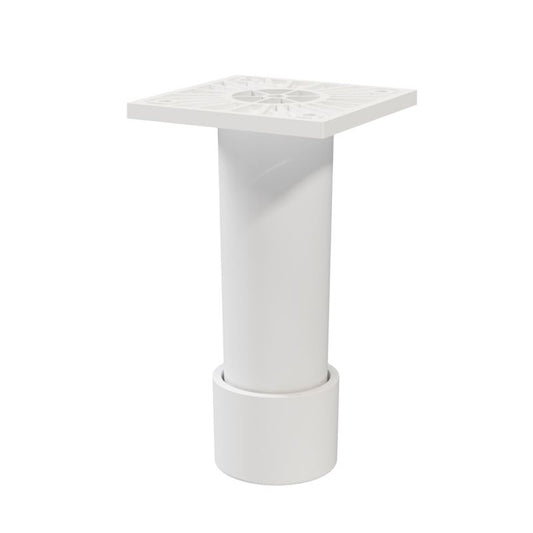 Justerbare ben GoodHome Atomia 11 cm hvide 2 stk.