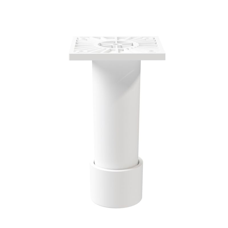 Justerbare ben GoodHome Atomia 11 cm hvide 2 stk.