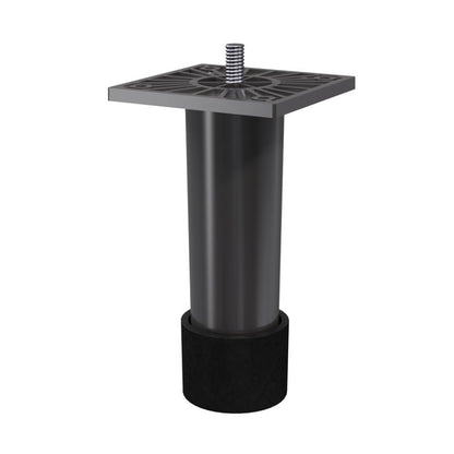 Justerbare ben GoodHome Atomia 11 cm grå 2 stk.