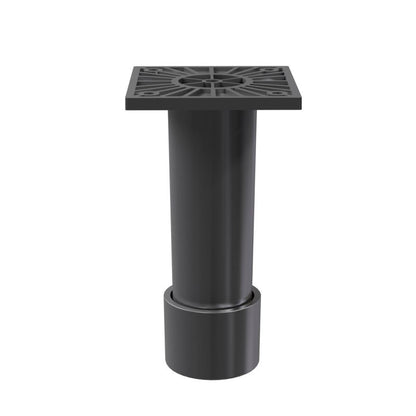Justerbare ben GoodHome Atomia 11 cm grå 2 stk.