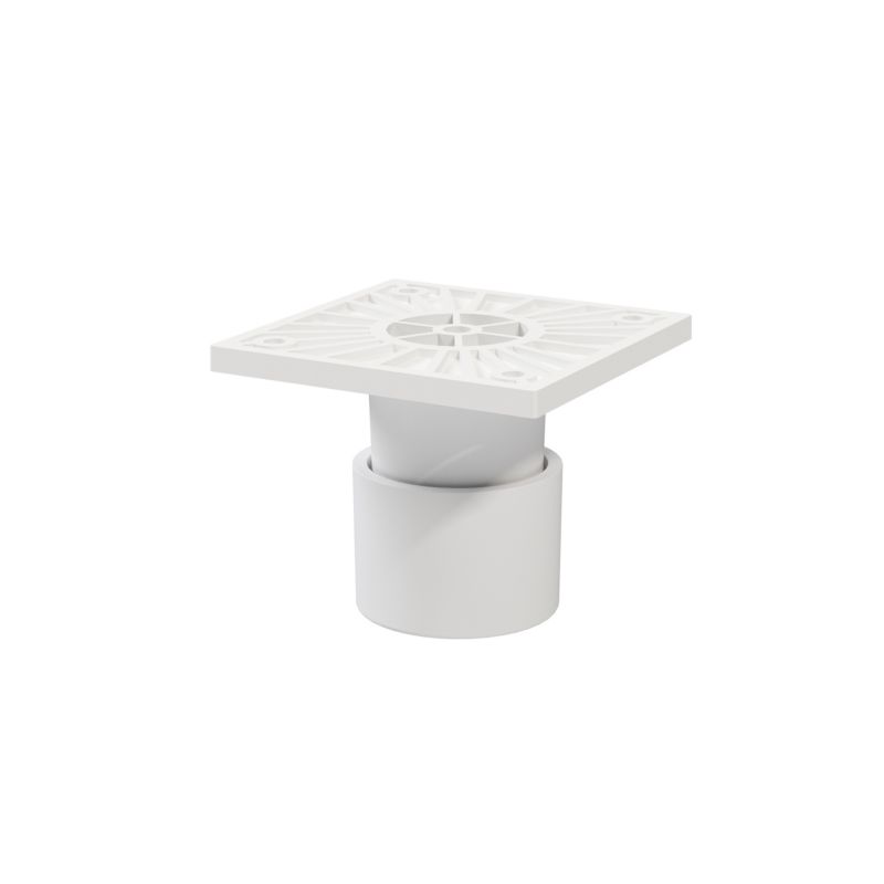 Justerbare ben GoodHome Atomia 5 cm hvide 2 stk.