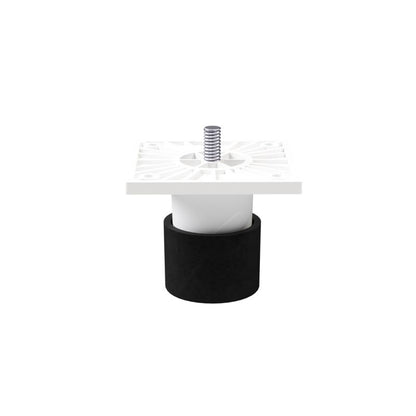 Justerbare ben GoodHome Atomia 5 cm hvide 2 stk.