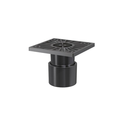 Justerbare ben GoodHome Atomia 5 cm grå 2 stk.