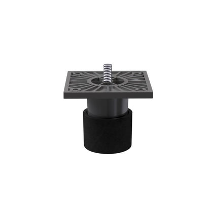 Justerbare ben GoodHome Atomia 5 cm grå 2 stk.