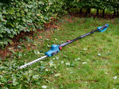 Erbauer 18 V akku-hækkeklipper med teleskoparm 45 cm uden batteri