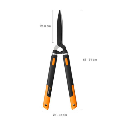 Fiskars SmartFit HS86 hækkesaks med teleskophåndtag
