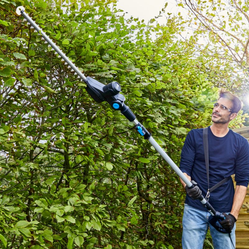 MacAllister elektriske hækklippere med forlængerstang 550 W 50 cm
