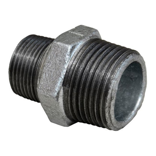 Galvaniseret reduktionsnippel ErE 3/4" x 1/2"