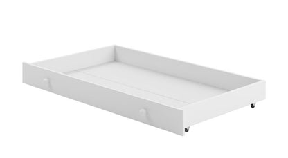 Børneseng Kobi MAX med Skuffe og Gelænder 140x70 cm Hvid