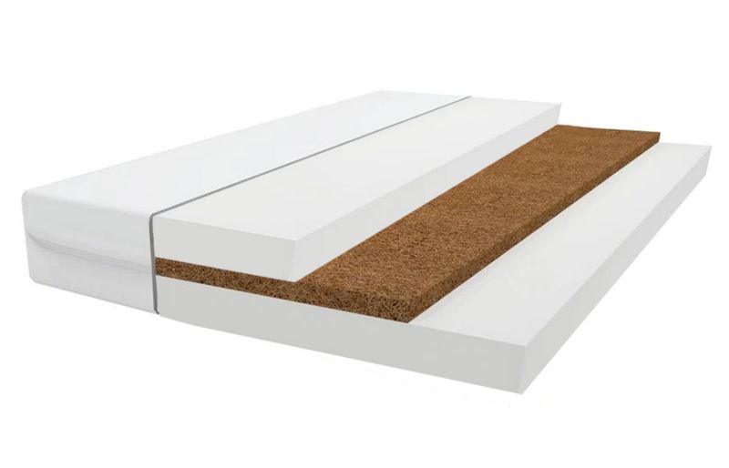 Børneseng Kobi MAX med Skuffe og Gelænder 140x70 cm Hvid
