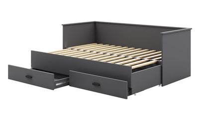 Uddragsseng HELIOS 200x80/200x160 cm Grå