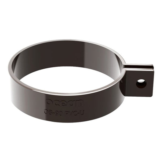 Ocean klemme 63 mm i brun