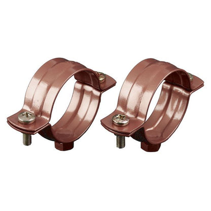 Marley tagrendeholder med diameter 5,3 cm i brun