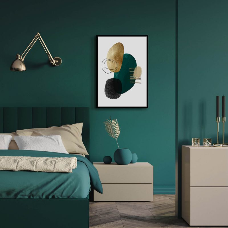 Artbox Green Shape billede 50 x 70 cm 111