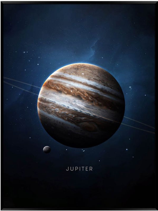 Artbox Jupiter billede 50 x 70 cm